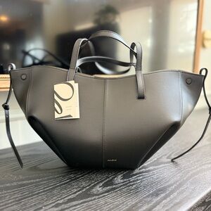 Polene Cyme Mini Bag Black
